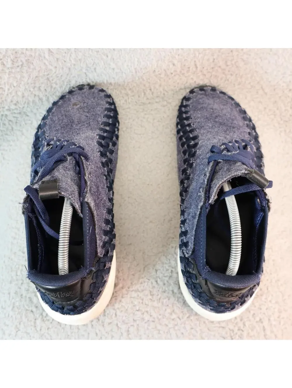 Nike Air Footscape Woven Chukka SE Obsidian 857874-400 sz 9